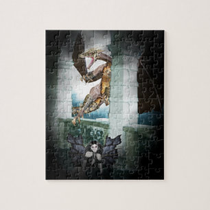 The Dragon's Lair Vignette Jigsaw Puzzle