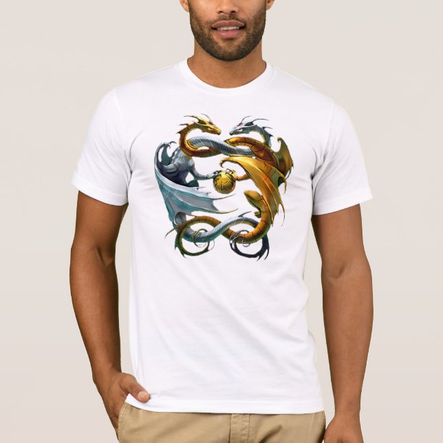 The dragons play balloon - T-Shirt (Front)
