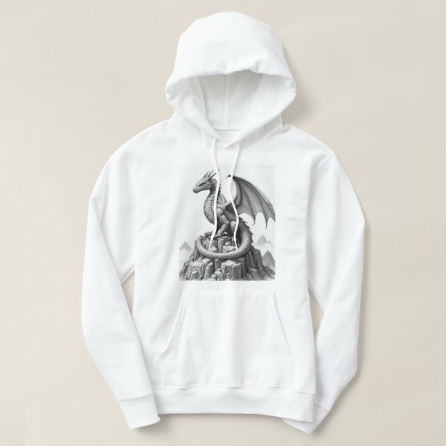The Dragon's Vigil Hoodie (Design Front)