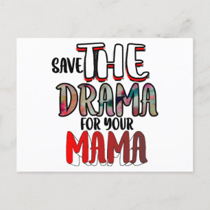 The Drama Holiday Postcard