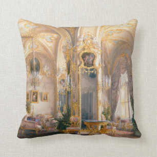 The Drawing Room in Rococo II Style, with Cupids Cushion