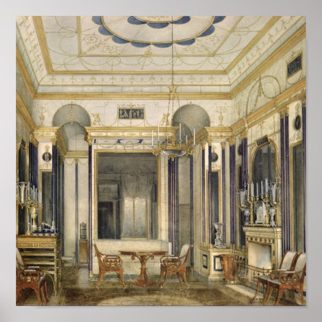 The Drawing Room of the Empress Maria Poster (Front)