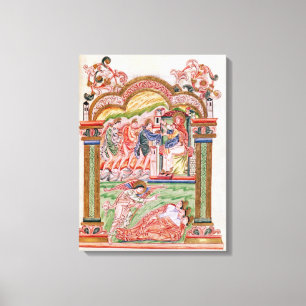 The Dream and the Adoration of the Magi Canvas Print