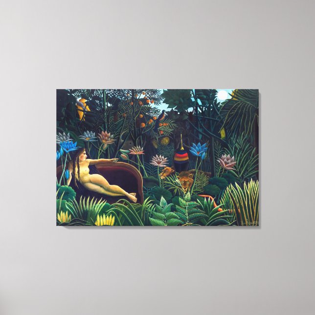 The Dream | Henri Rousseau | Canvas Print (Front)