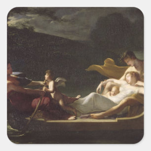 The Dream of Happiness Square Sticker