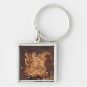 The Dream of Ossian, 1813 Key Ring