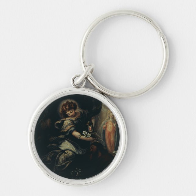 The Dream of Saint Joseph Key Ring (Front)