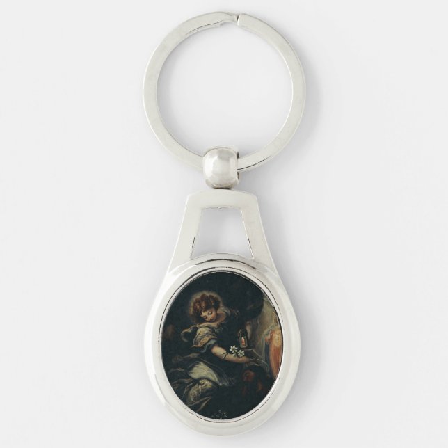 The Dream of Saint Joseph Key Ring (Front)