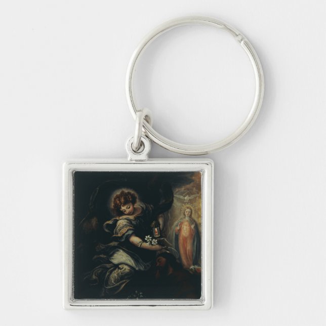 The Dream of Saint Joseph Key Ring (Front)