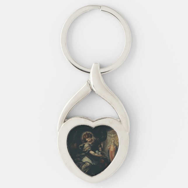 The Dream of Saint Joseph Key Ring (Front)