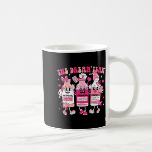 The Dream Team Retro Groovy Nurse Medical Nursing Coffee Mug