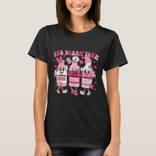 The Dream Team Retro Groovy Nurse Medical Nursing T-Shirt