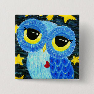 The Dreamer 15 Cm Square Badge