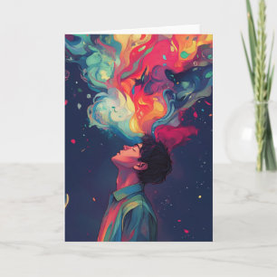 The Dreamer Greetings Card