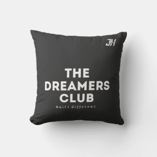 The Dreamers Club: Surreal Cyberpunk Decorative Th Cushion