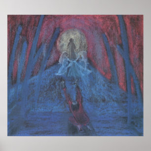 The dreaming boy by Walter Gramatte Poster