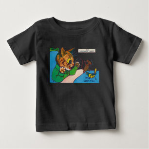 The Dreamland Mascot, Louis Wain Baby T-Shirt