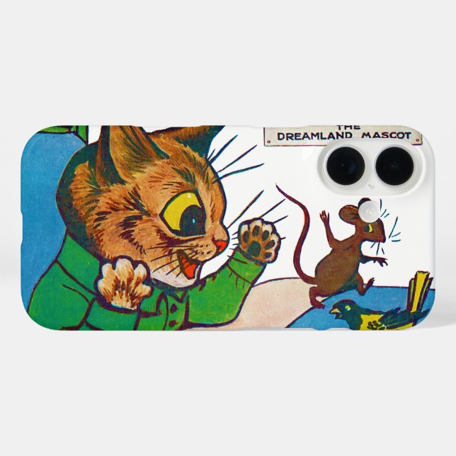 The Dreamland Mascot, Louis Wain Case-Mate iPhone Case (Back (Horizontal))