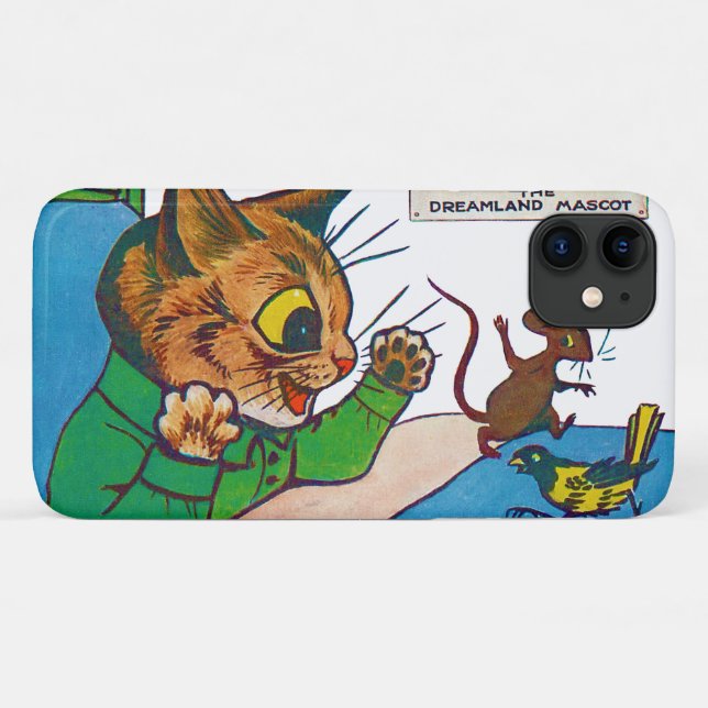 The Dreamland Mascot, Louis Wain Case-Mate iPhone Case (Back (Horizontal))