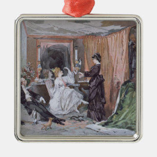 The Dressing Room of Hortense Schneider Metal Tree Decoration