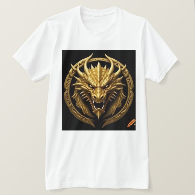 The drigon image T-Shirt (Design Front)