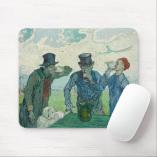 "The Drinkers" by van Gogh Post-Impressionist Mouse Pad