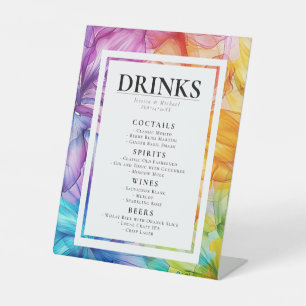 The DRINKS Ethereal Bloom Pedestal Sign