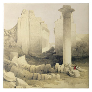 The Dromos or Central Hall of the Great Temple of Tile
