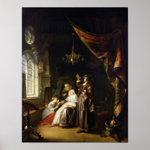The Dropsical Woman, c.1663 Poster