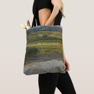 The Drowned Pond, 1887 (oil on canvas) Tote Bag