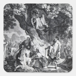 The Druids, or the Conversion of the Britons Square Sticker
