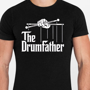 The Drumfather - Funny Drummer Tshirt