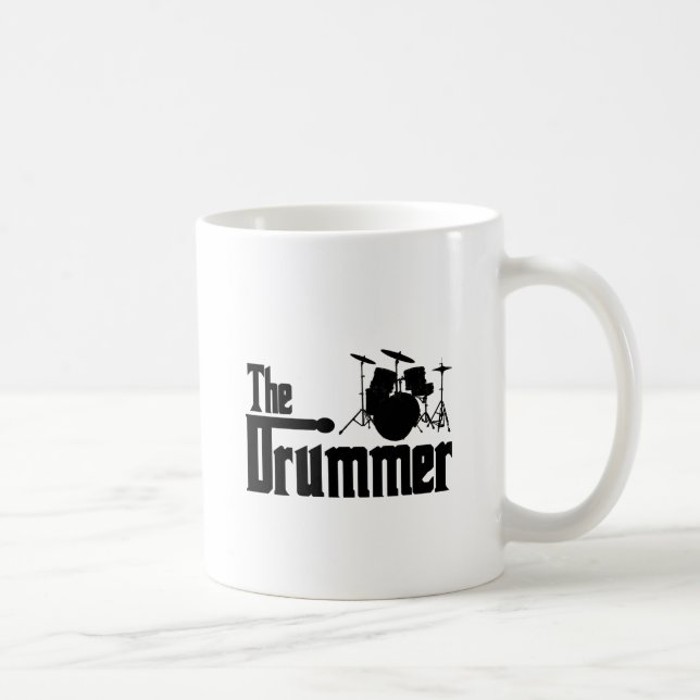 The Drummer Coffee Mug (Right)
