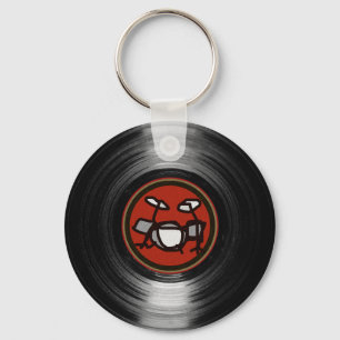 the drummer keys key ring