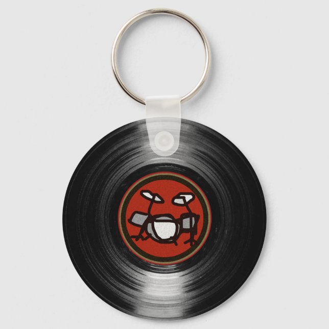the drummer keys key ring (Front)