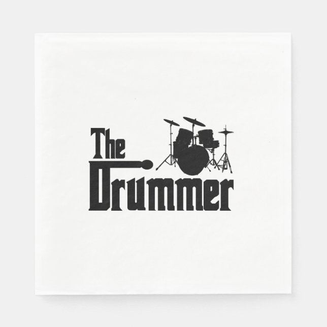 The Drummer Napkin (Front)