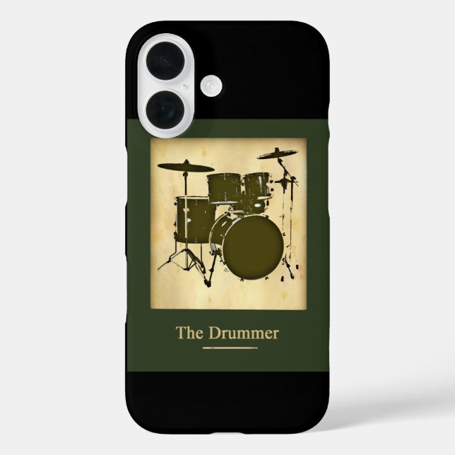 the drummer of the band Case-Mate iPhone case (Back)