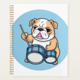 The Drumming Bulldog Beats and Bulldog Grooves  Planner
