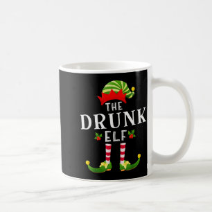 The Drunk Elf Christmas Matching Pajama Coffee Mug