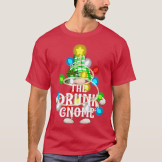 The Drunk Gnome Christmas Matching Family Shirt
