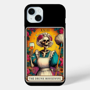 The Drunk Housewife Tarot Card Collection iPhone 15 Mini Case