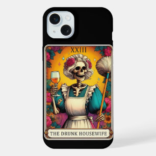 The Drunk Housewife Tarot Card Collection iPhone 15 Plus Case