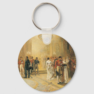 The Duchess of Richmond's Ball in 1815 Key Ring