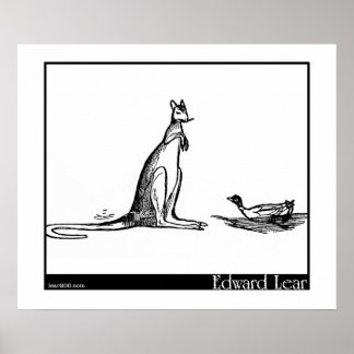 The Duck and the Kangaroo Poster
