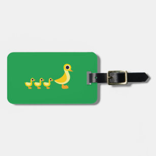 The Duck Family Luggage Tag