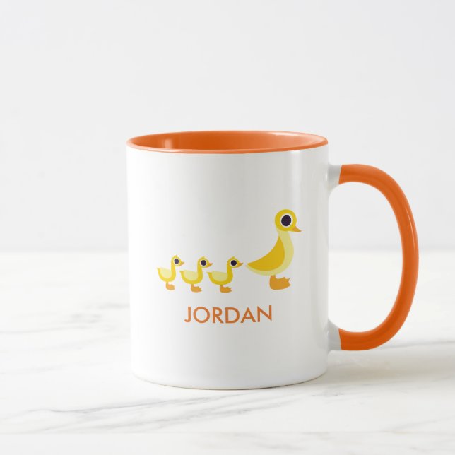 The Duck Family Mug (Right)