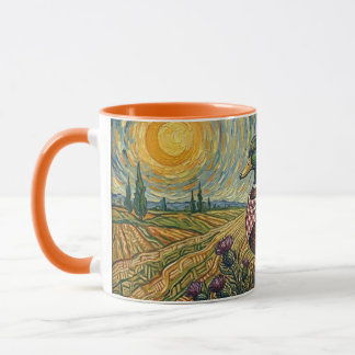 the duck in the habitat mug
