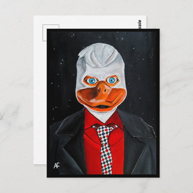 The Duck Painting by Alfred Fox Postcard (Front/Back)