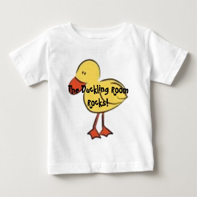 The Duckling Room Rocks! Baby T-Shirt (Front)