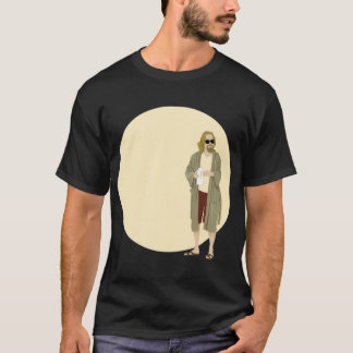 The Dudehe big Lebowski Circle retro T-Shirt